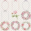 Swan Ballet Floral Arrangements, Peony Floral PNG, Pink Peony Bouquet, Pink Floral Art, Ballet Decor, Antique Ornaments, Digital Download