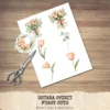 Ostara Spirit Floral Arrangements, Spring Floral PNG, Tulip Bouquet, Tulip Art, Floral Pagan, Decor, Ornaments, Digital Download