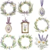 Gentle Apothecary Floral Arrangements, Harbal Floral PNG, Lavender Bouquet, Chamomile Art, Rosemary PNG, Decor, Ornaments, Digital Download