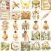 Honey Petal Archive Clipart Set – Vintage Botanical Illustrations, Antique Floral Graphics, Springtime, Spring Peony, Digital download
