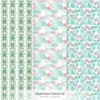 Orchid Paradise Seamless Patterns, Pink Floral JPEG, Summer Resort Pattern, Tropical Spa Wellness Repeating Pattern, Digital Scrapbook Paper