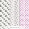 Raven Coquette Seamless Patterns, Moody Florals JPEG, Vintage Gothic Pattern, Victorian lace Repeating Pattern, Digital Scrapbook Paper