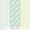 Hawaii Shores Seamless Patterns, Hibiscus Florals JPEG, Tropical Beach Pattern, Seashells Repeating Pattern, Digital Scrapbook Paper