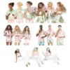 Orchid Paradise Clipart Set – Tropical Vacation PNG Illustrations, Summer Resort Graphics, Poolside Drinks, Spa, Digital Download