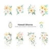 Hawaii Shores Floral Arrangements, Tropical Floral PNG, Hibiscus Bouquet, Hibiscus Art, Summer Floral Decor, Ornaments, Digital Download