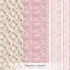 Summer Versailles Seamless Patterns, Garden Rose JPEG, Hydrangea Pattern, Polka, Botanical Repeating Pattern, Digital Scrapbook Paper