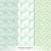 Hawaii Shores Seamless Patterns, Hibiscus Florals JPEG, Tropical Beach Pattern, Seashells Repeating Pattern, Digital Scrapbook Paper