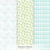 Orchid Paradise Seamless Patterns, Pink Floral JPEG, Summer Resort Pattern, Tropical Spa Wellness Repeating Pattern, Digital Scrapbook Paper