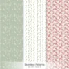 Summer Versailles Seamless Patterns, Garden Rose JPEG, Hydrangea Pattern, Polka, Botanical Repeating Pattern, Digital Scrapbook Paper