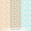 Bali Paradise Seamless Patterns, Tropical JPEG, Hibiscus Pattern, Island, Summer Coastal Repeating Pattern, Digital Scrapbook Paper