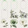 Arcane Reading Floral Arrangements, Poppy Floral PNG, Poppy Bouquet, Springtime Art, Forest, Reading Decor, Ornaments, Digital Download