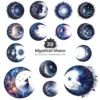 Mystical Moon PNG Clipart Collection - 39 PNG, Celestial Moon Graphics, Night Sky Printables, Commercial use, Digital download
