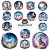 Mystical Wolf PNG Clipart Collection - 59 PNG, Magical Forest Graphics, Enchanting Animal Printables, Commercial use, Digital download