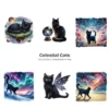 Celestial Cats PNG Clipart Collection - 71 PNG, Mystical Kitten Graphics, Enchanting, Astrology Printables, Commercial use, Digital download