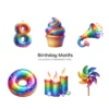 Birthday Motifs PNG Clipart Collection - 70 PNG, Cute Birthday Graphics, Joy Celebration Printables, Commercial use, Digital download