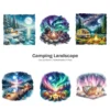 Camping Landscape PNG Clipart Collection - 60 PNG, Outdoor Scenery Graphics, Adventure Printables, Commercial use, Digital download