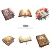 Bible PNG Clipart Collection - 85 PNG, Scripture Graphics, Cross, Jesus, Religious Faith Printables, Commercial use, Digital download