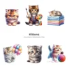Kittens PNG Clipart Collection - 118 PNG, Cute Cat Graphics, Pet Animals, Adorable Kitten Printables, Commercial use, Digital download