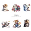 Kittens PNG Clipart Collection - 118 PNG, Cute Cat Graphics, Pet Animals, Adorable Kitten Printables, Commercial use, Digital download