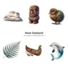 New Zealand PNG Clipart Collection - 56 PNG, Scenic Landscape Graphics, Majestic Mountains Printables, Commercial use, Digital download