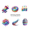 Birthday Motifs PNG Clipart Collection - 70 PNG, Cute Birthday Graphics, Joy Celebration Printables, Commercial use, Digital download