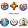 Wiccan Symbols PNG Clipart Collection - 89 PNG, Ancient and Spiritual Graphics, Mystical, Pagan Printables, Commercial use, Digital download