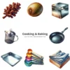 Cooking & Baking PNG Clipart Collection - 154 PNG, Mom’s Kitchen Graphics, Kitchen Ingredients Printables, Commercial use, Digital download