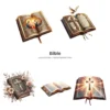 Bible PNG Clipart Collection - 85 PNG, Scripture Graphics, Cross, Jesus, Religious Faith Printables, Commercial use, Digital download