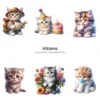 Kittens PNG Clipart Collection - 118 PNG, Cute Cat Graphics, Pet Animals, Adorable Kitten Printables, Commercial use, Digital download