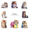 Kittens PNG Clipart Collection - 118 PNG, Cute Cat Graphics, Pet Animals, Adorable Kitten Printables, Commercial use, Digital download