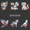 Patriotic Animals Nursery PNG Clipart - 60 PNG, 4th of July Graphics, Independence Day Printables, Commercial use, Digital download