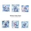 Whimsical Polar Bear PNG Clipart Collection - 76 PNG, Winter Graphics, Arctic Bear, Snowy Forest Printables, Commercial use,Digital download