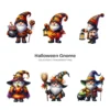 Halloween Gnome PNG Clipart Collection - 60 PNG, Pumpkin, Witchy Gnome Graphics, Spooky Printables, Commercial use, Digital download