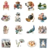 England Watercolor Clipart Bundle - 295+ transparent PNG, Corgi png, Stonehenge art, Big Ben, London Eye, Commercial use, Digital download