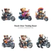 Rockstar Teddy Bear PNG Clipart Collection - 56 PNG, Teddy Bear on A Bike Graphics, Fluffy Teddy Printables, Commercial use,Digital download