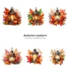 Autumn Lantern PNG Clipart Collection - 68 PNG, Fall Season Graphics, ,Fantasy Floral Lantern Printables, Commercial use, Digital download
