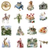 England Watercolor Clipart Bundle - 295+ transparent PNG, Corgi png, Stonehenge art, Big Ben, London Eye, Commercial use, Digital download