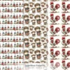 Americana 4th of July Seamless Patterns, Rustic Farmhouse JPEG, Patriotic Pattern, Red White Blue Repeating Pattern, Digital Scrapbook Paper