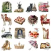 England Watercolor Clipart Bundle - 295+ transparent PNG, Corgi png, Stonehenge art, Big Ben, London Eye, Commercial use, Digital download