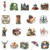 England Watercolor Clipart Bundle - 295+ transparent PNG, Corgi png, Stonehenge art, Big Ben, London Eye, Commercial use, Digital download