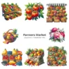 Farmers Market PNG Clipart Collection - 105 PNG, Fruit Veggies Graphics, Rustic Market Stand Printables, Commercial use, Digital download