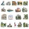 England Watercolor Clipart Bundle - 295+ transparent PNG, Corgi png, Stonehenge art, Big Ben, London Eye, Commercial use, Digital download