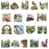 England Watercolor Clipart Bundle - 295+ transparent PNG, Corgi png, Stonehenge art, Big Ben, London Eye, Commercial use, Digital download