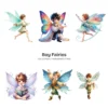 Boy Fairies PNG Clipart Collection - 68 PNG, Magical Fairy Graphics, Ethereal Fairy Printables, Commercial use, Digital download