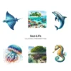 Sea Life PNG Clipart Collection - 60 PNG, Marine Animal Graphics, Underwater, Ocean Stuff Printables, Commercial use, Digital download