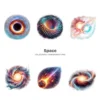 Space PNG Clipart Collection - 100 PNG, Cute Planets and Stars Graphics, Solar System Printables, Commercial use, Digital Download