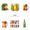 Beer PNG Clipart Collection - 83 PNG, Fathers Day Graphics, Brewing, Beer Bottle, Beer Can Printables, Commercial use, Digital download