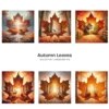 Autumn Leaves JPG Clipart Collection - 84 JPG, Fall Woodland Graphics, Wildlife, Rustic Forest Printables, Commercial use, Digital download