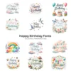 Happy Birthday Fonts PNG Clipart Collection - 200 PNG, Party Typography Graphics, Celebration Printables, Commercial use, Digital download