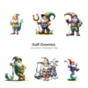 Golf Gnomes PNG Clipart Collection - 61 PNG, Golfing Graphics, Sport Gnome, Athletic Printable, Commercial use, Digital download